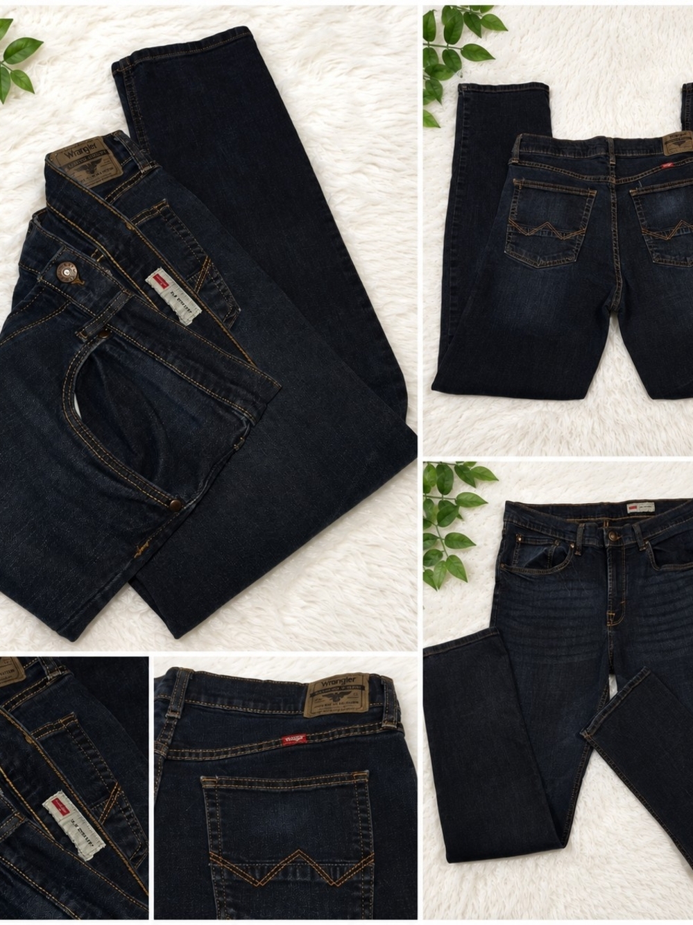 Boys/Men's Dark Denim Jeans